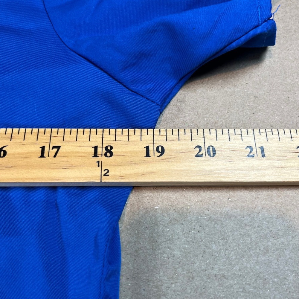 WonderWink Pro Royal Blue Scrub Top Womens Small Modern Fit 6419 V-Neck Pocket - Picture 8 of 9